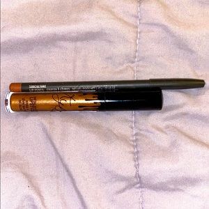 Kylie Cosmetics Metal Lipstick & MAC Lip Pencil